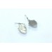 Earrings Silver 925 Sterling Dangle Drop Women Rainbow Stone Handmade Gift B659